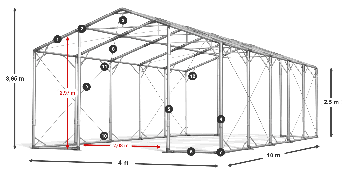 POLAR legenda 2,5m-4m