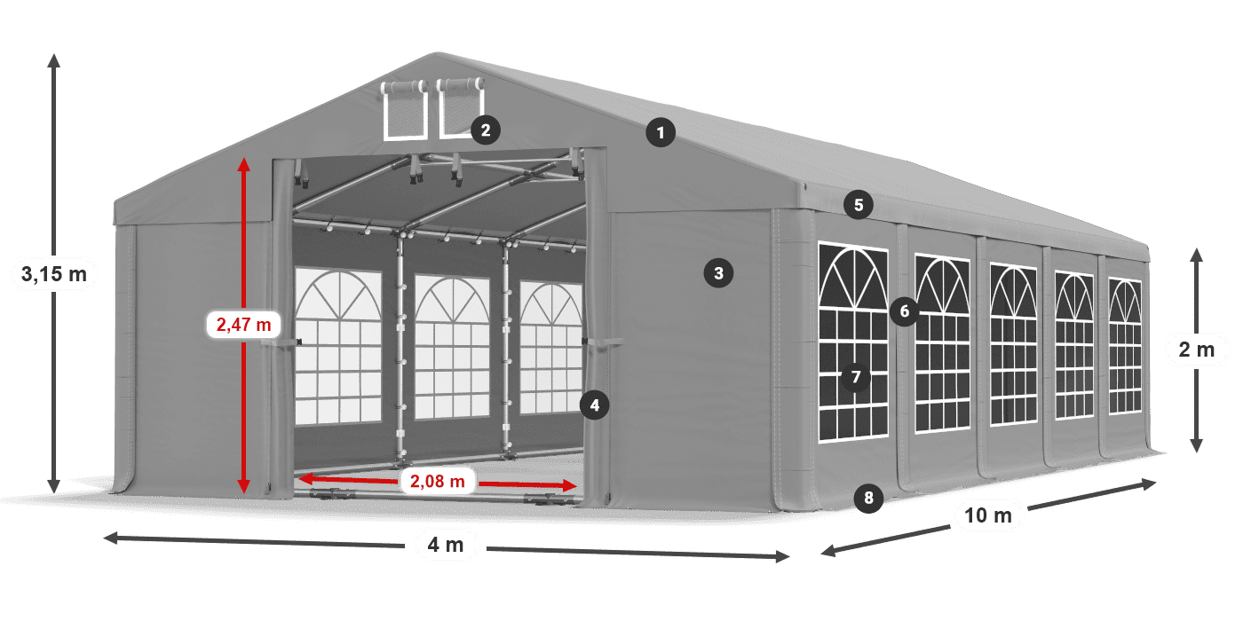 ISD 560 PVC legenda 2m