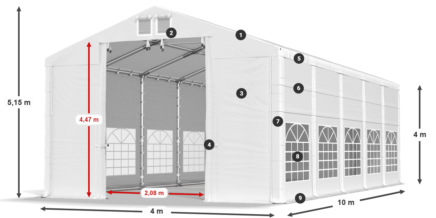 IMS 580 PVC legenda 4m