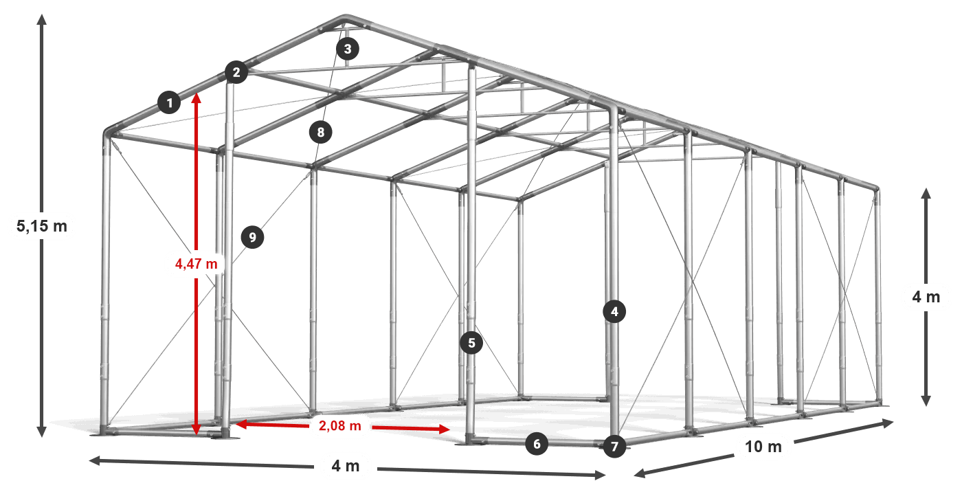 WINTER PLUS legenda 2,5m-4m