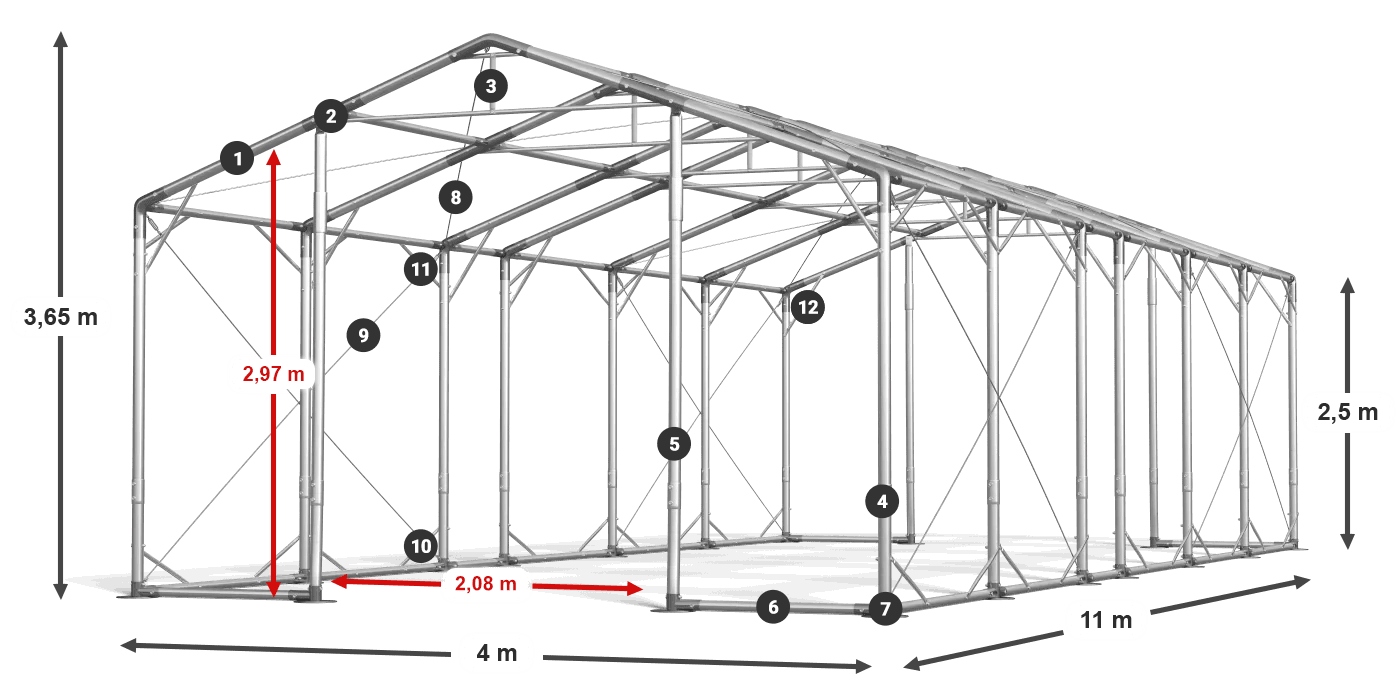 POLAR legenda 2,5m-4m