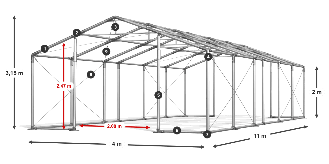 WINTER PLUS legenda 2m