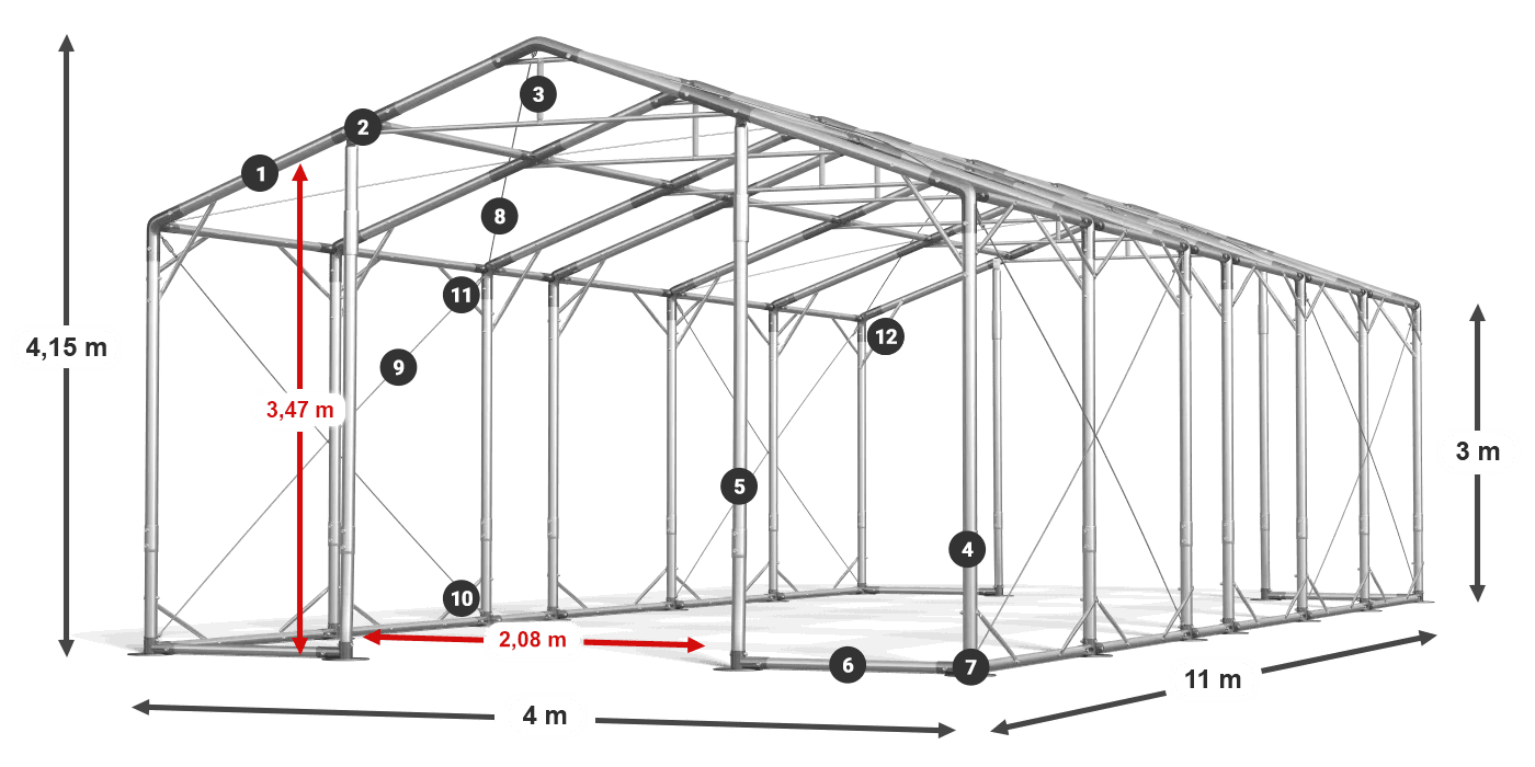 POLAR legenda 2,5m-4m