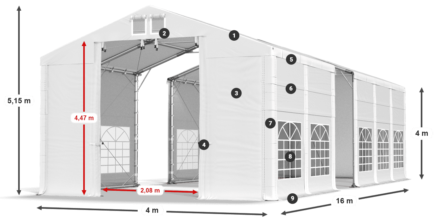 ISD 560 PVC legenda 4m