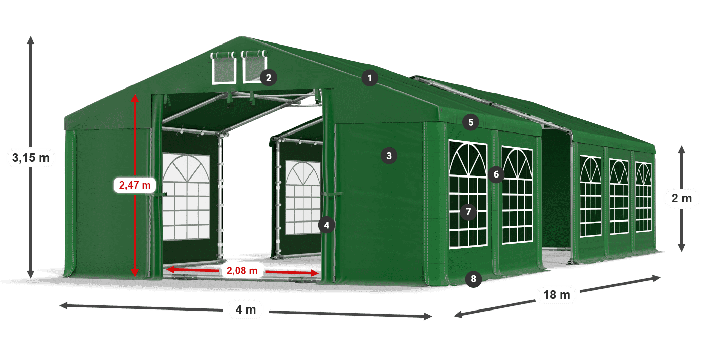ISD 560 PVC legenda 2m
