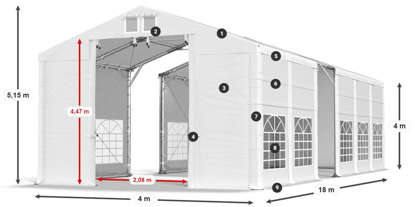 ISD 560 PVC legenda 4m
