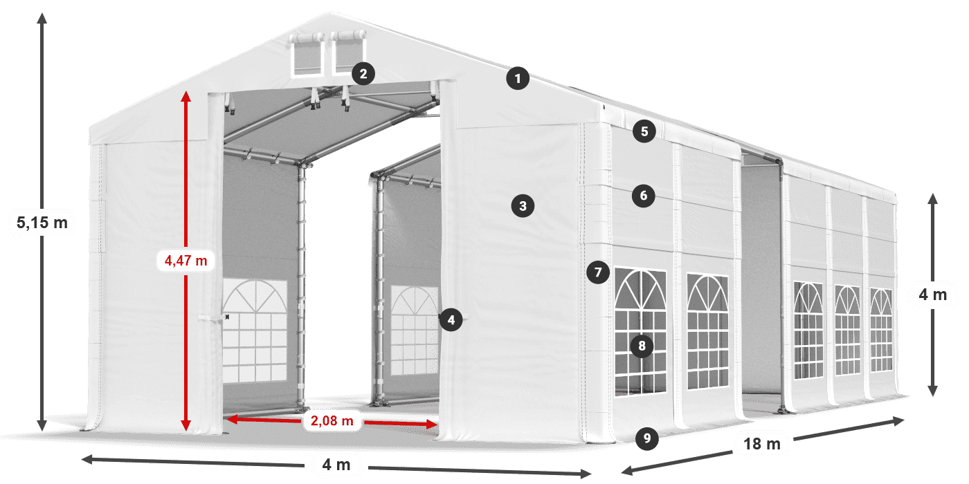 ISD 560 PVC legenda 4m