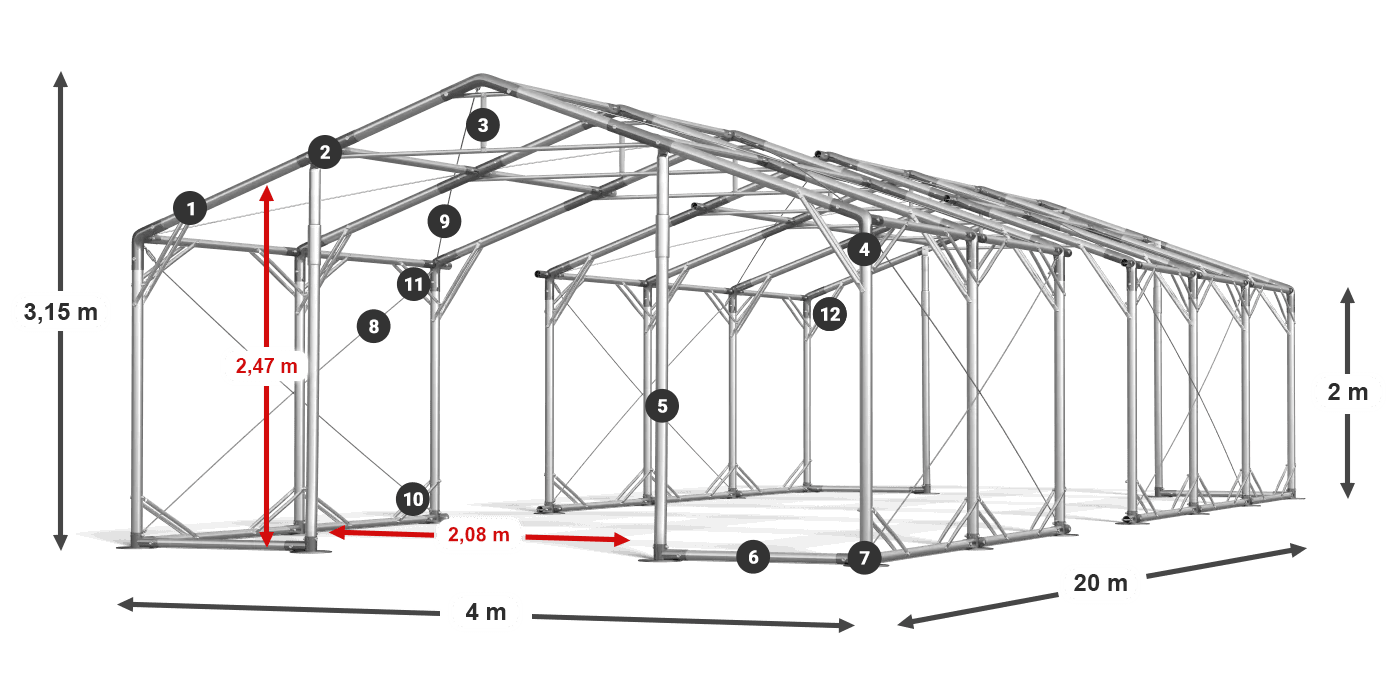 POLAR PLUS legenda 2m