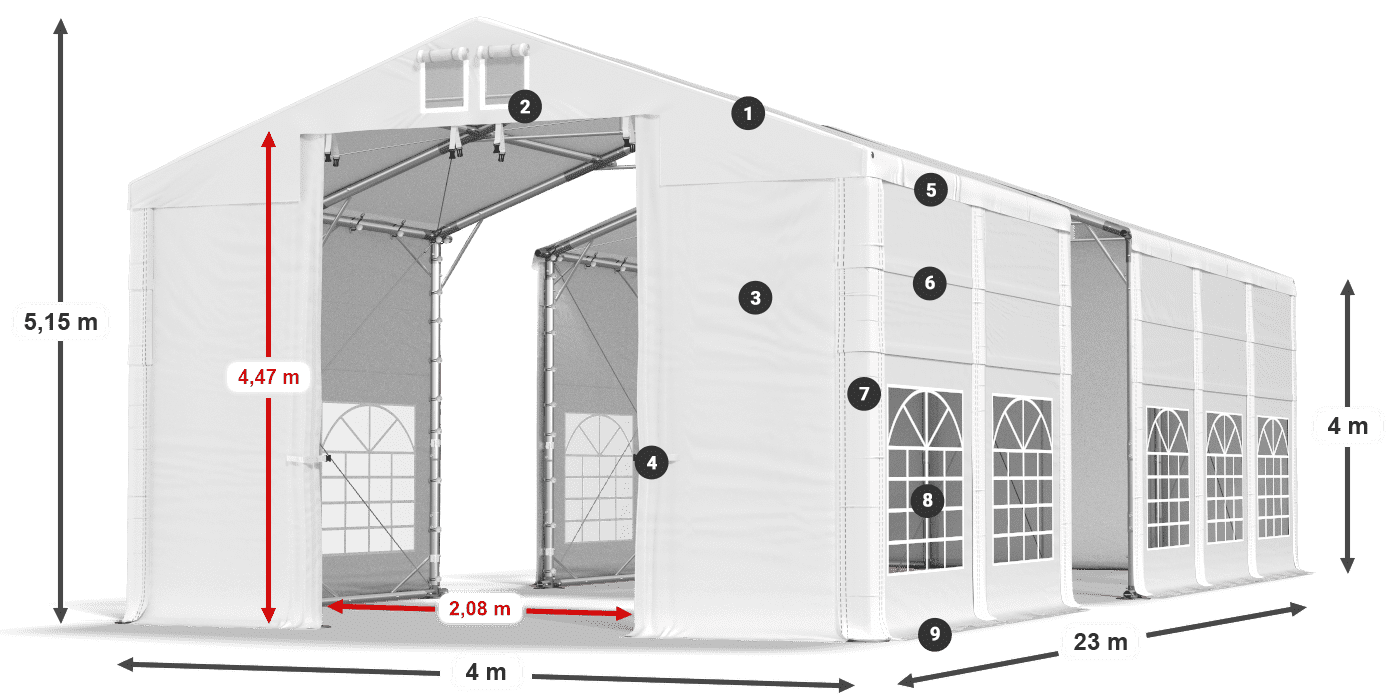 IFR 620 PVC legenda 4m