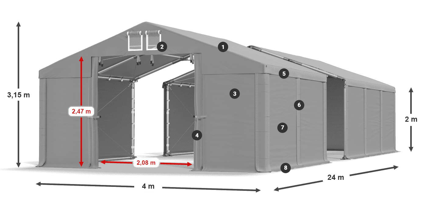 MSD 560 PVC legenda 2