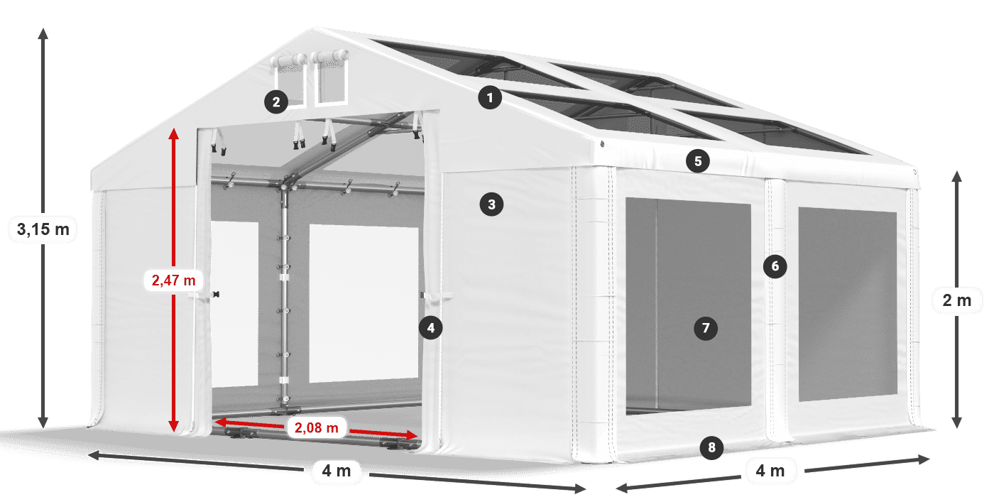 IMST 580 PVC legenda 2m