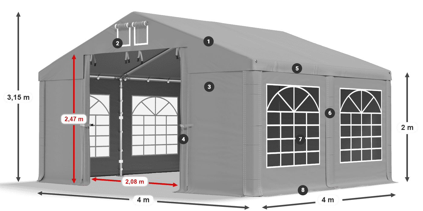 ISD 560 PVC legenda 2m