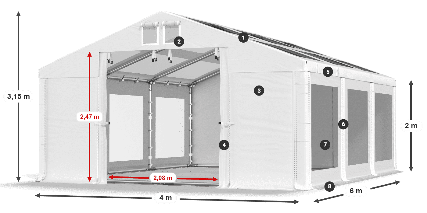 IMST 580 PVC legenda 2m