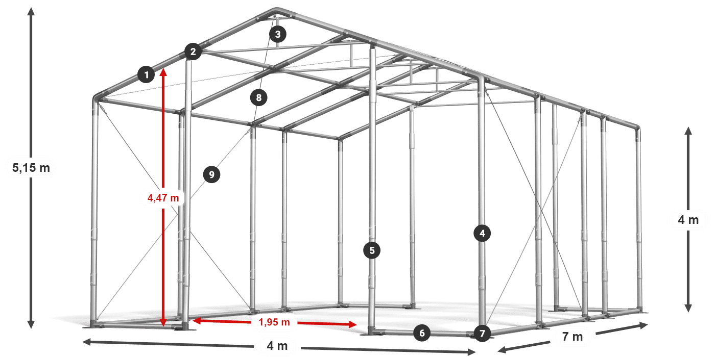 WINTER PLUS legenda 2,5m-4m