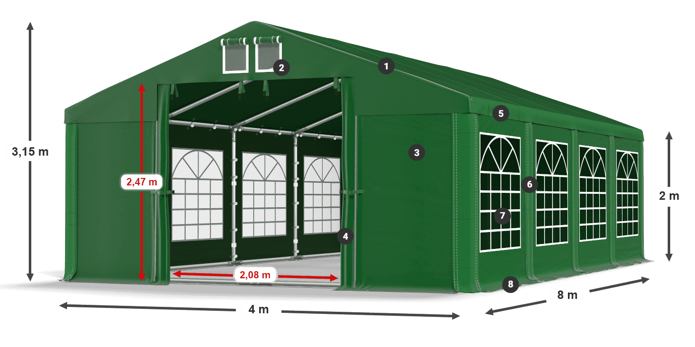 ISD 560 PVC legenda 2m