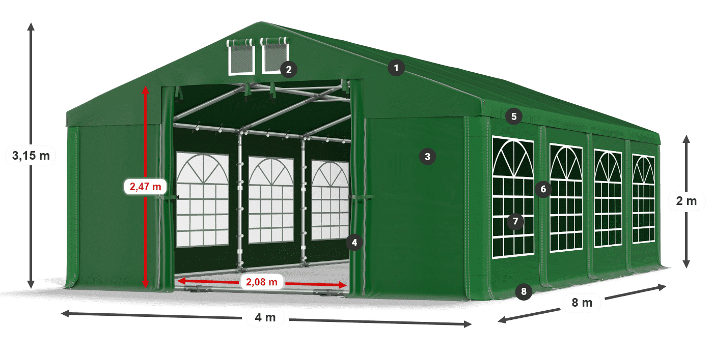 ISD 560 PVC legenda 2m