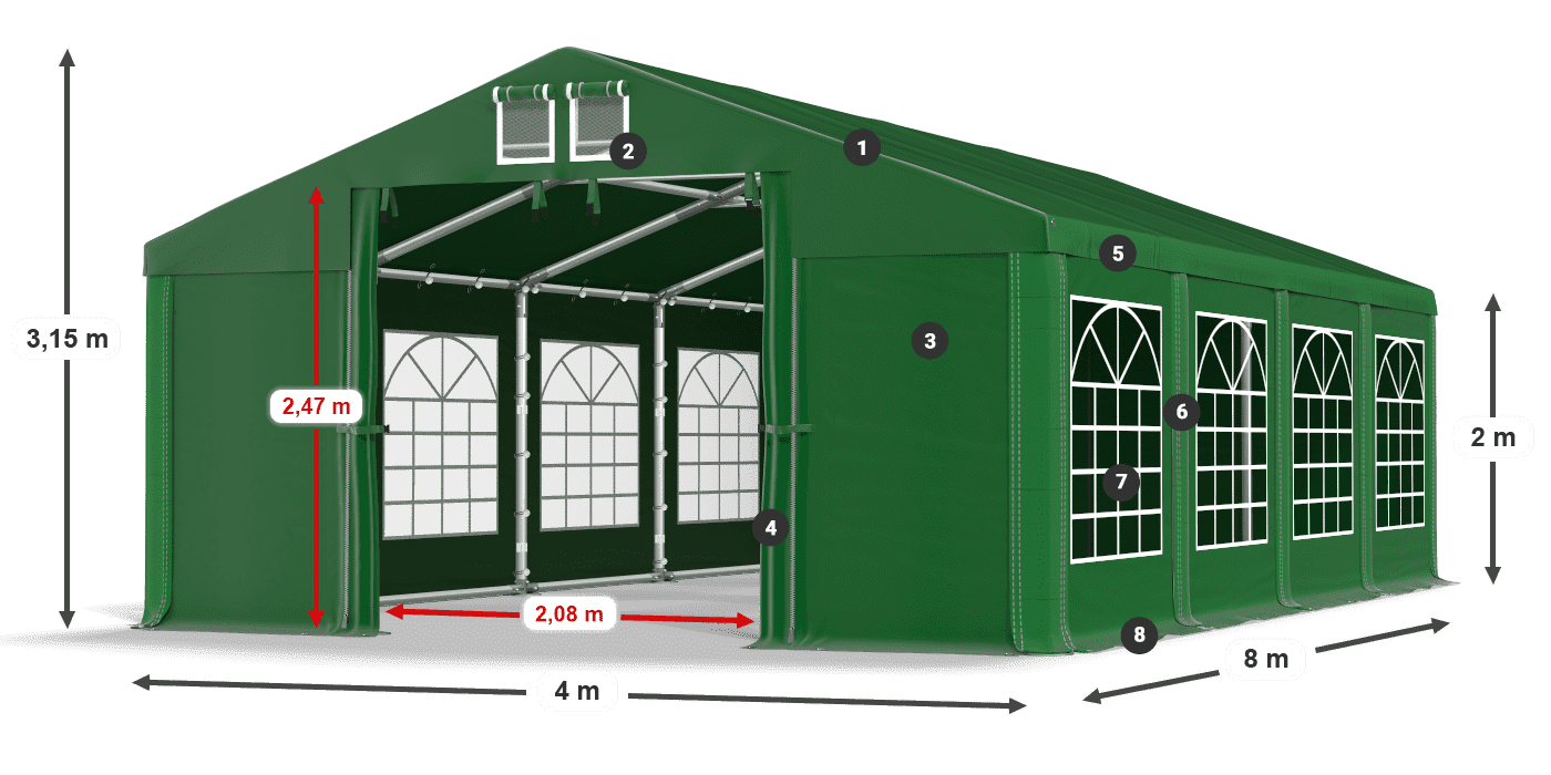 ISD 560 PVC legenda 2m