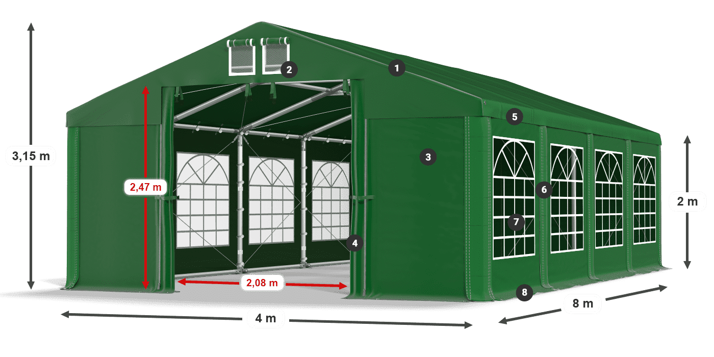 ISD 560 PVC legenda 2m