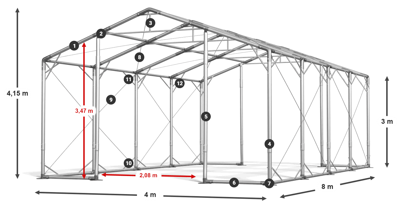 POLAR legenda 2,5m-4m
