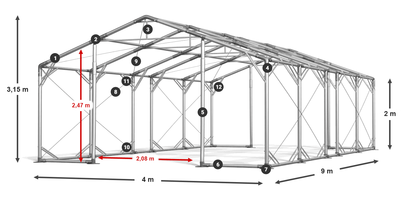 POLAR PLUS legenda 2m