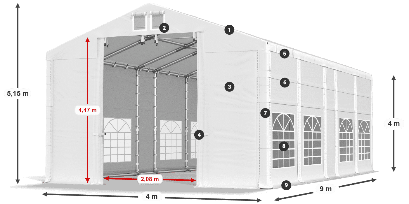 IFR 620 PVC legenda 4m