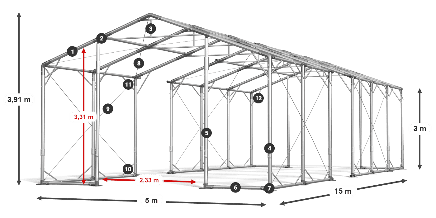 POLAR legenda 2,5m-4m