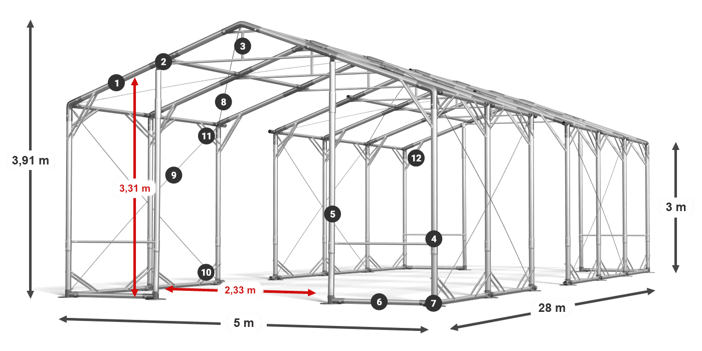 POLAR PLUS legenda 2,5m-4m