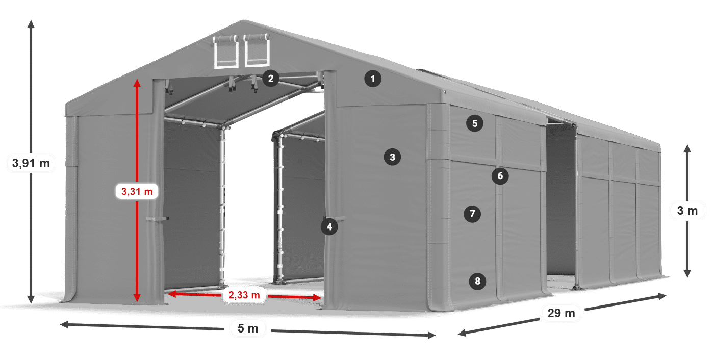 MFR 620 PVC legenda 3m