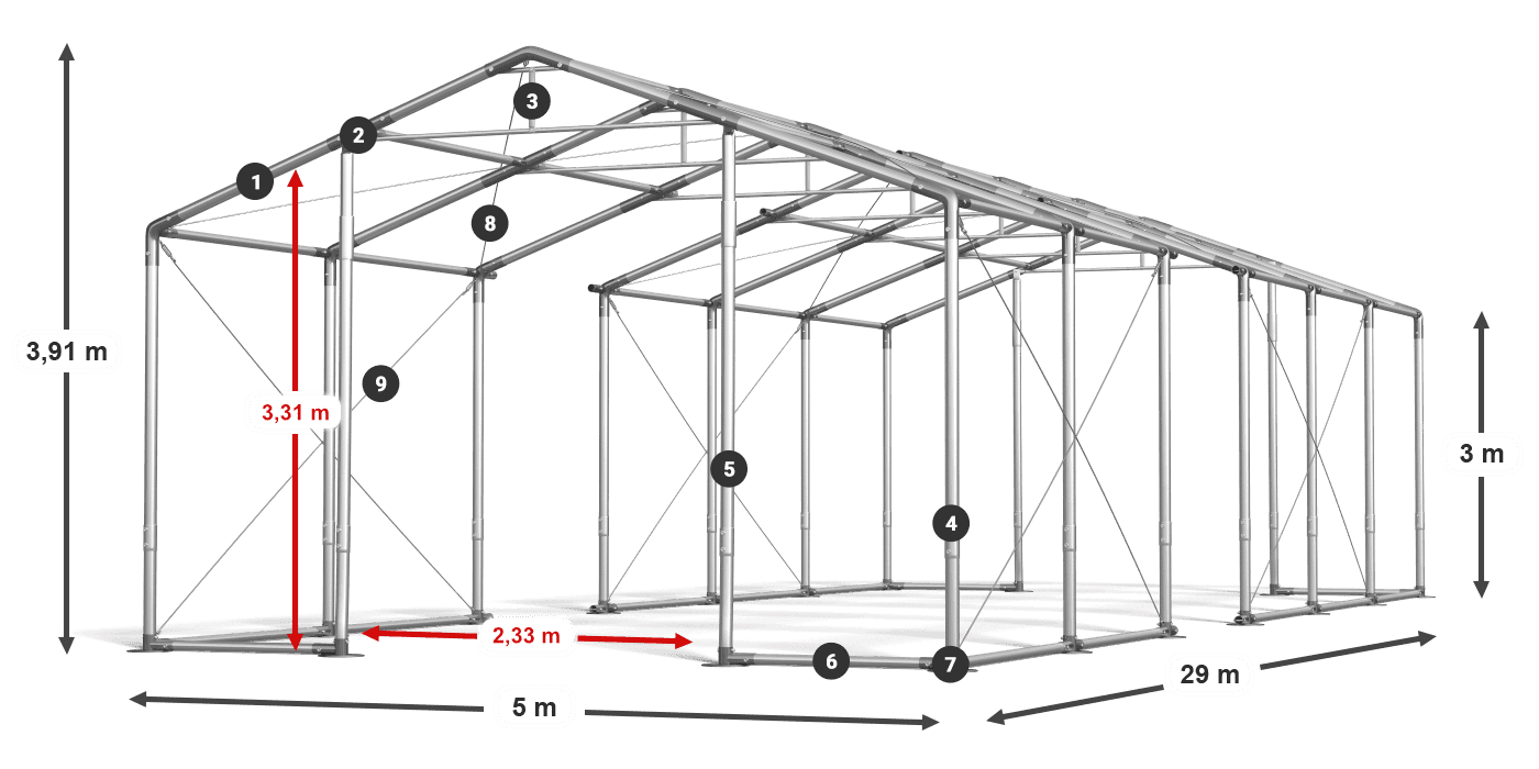 WINTER PLUS legenda 2,5m-4m