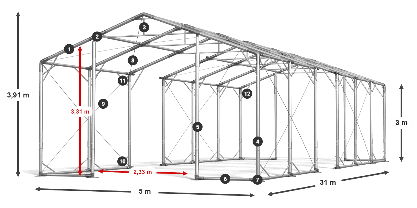 POLAR legenda 2,5m-4m