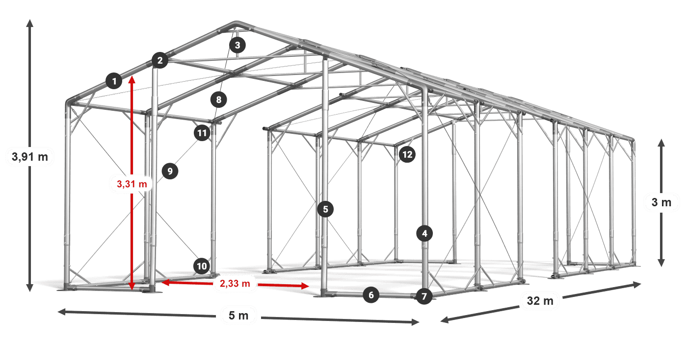 POLAR legenda 2,5m-4m