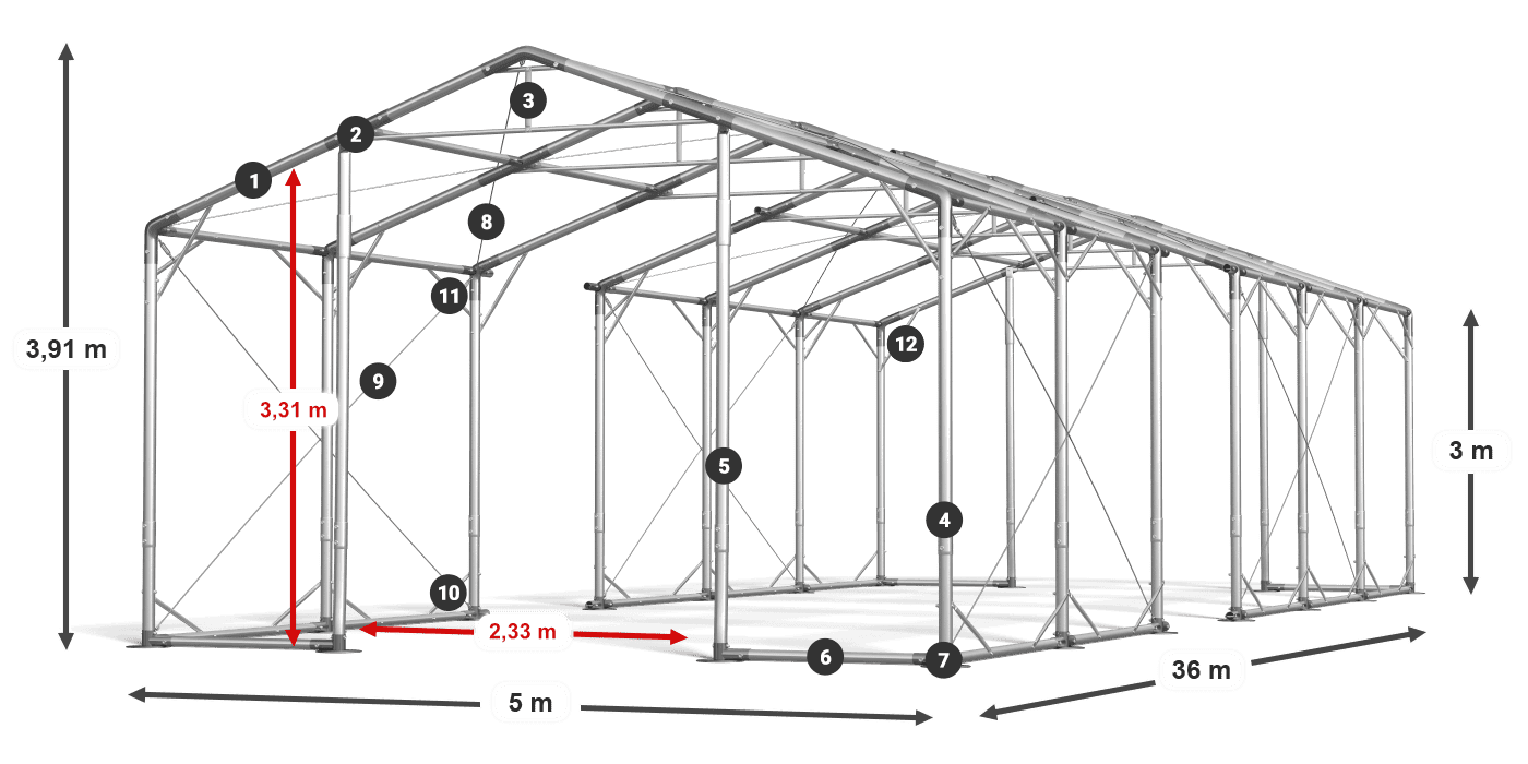 POLAR legenda 2,5m-4m