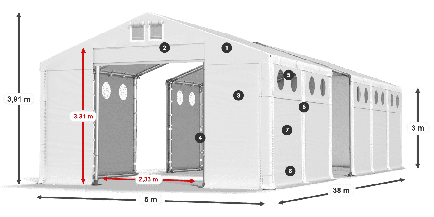 MFRO 620 PVC legenda 3m