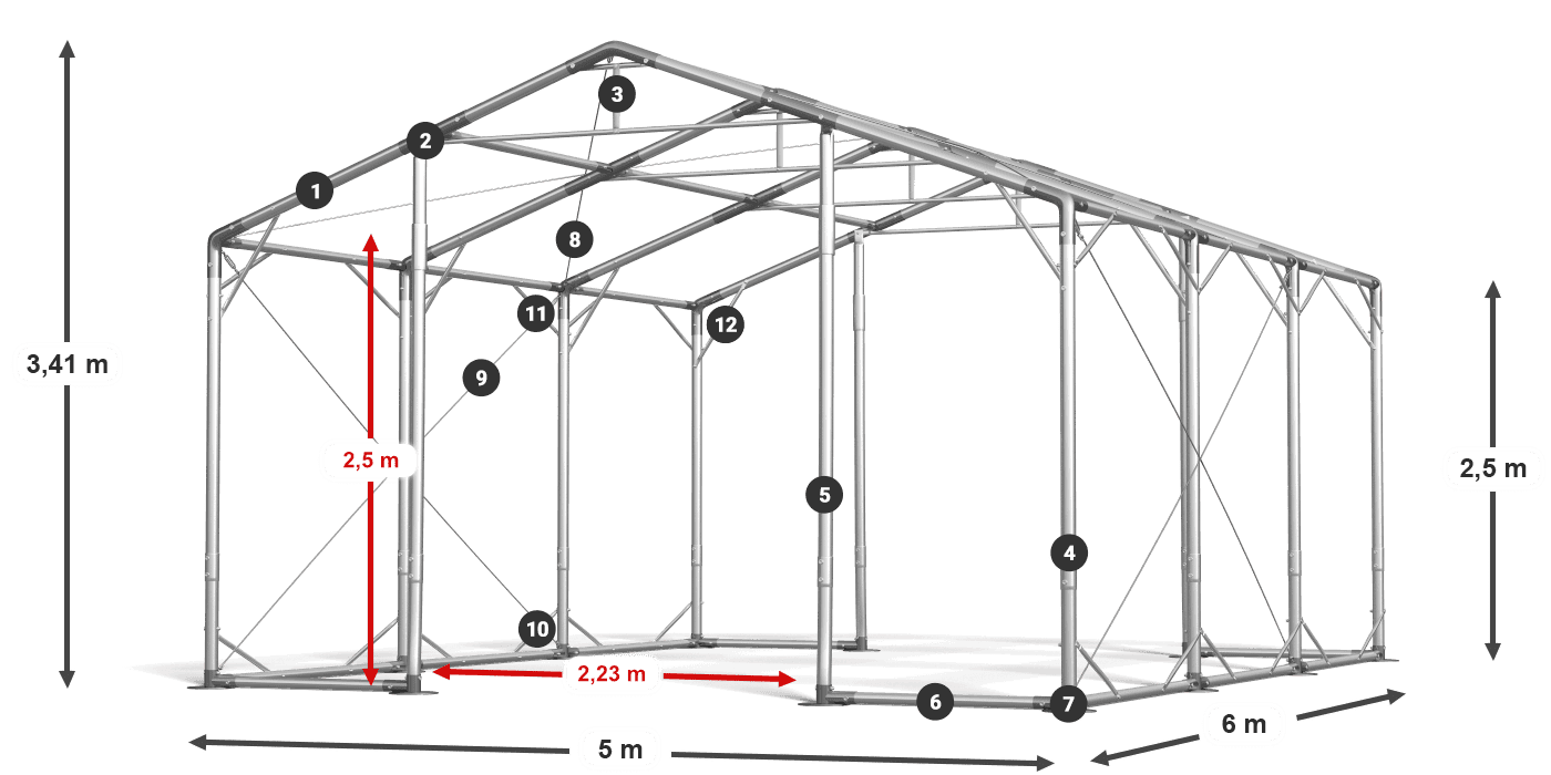 POLAR legenda 2,5m-4m