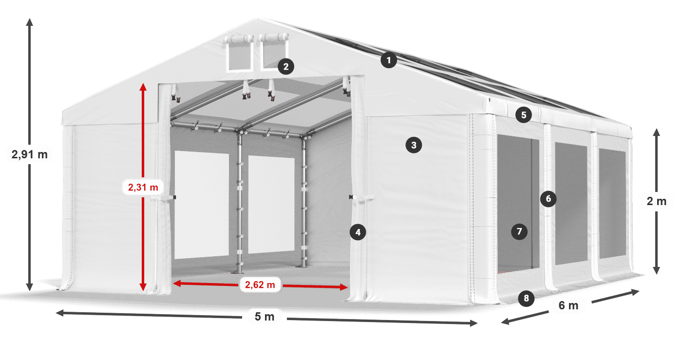 IMST 580 PVC legenda 2m