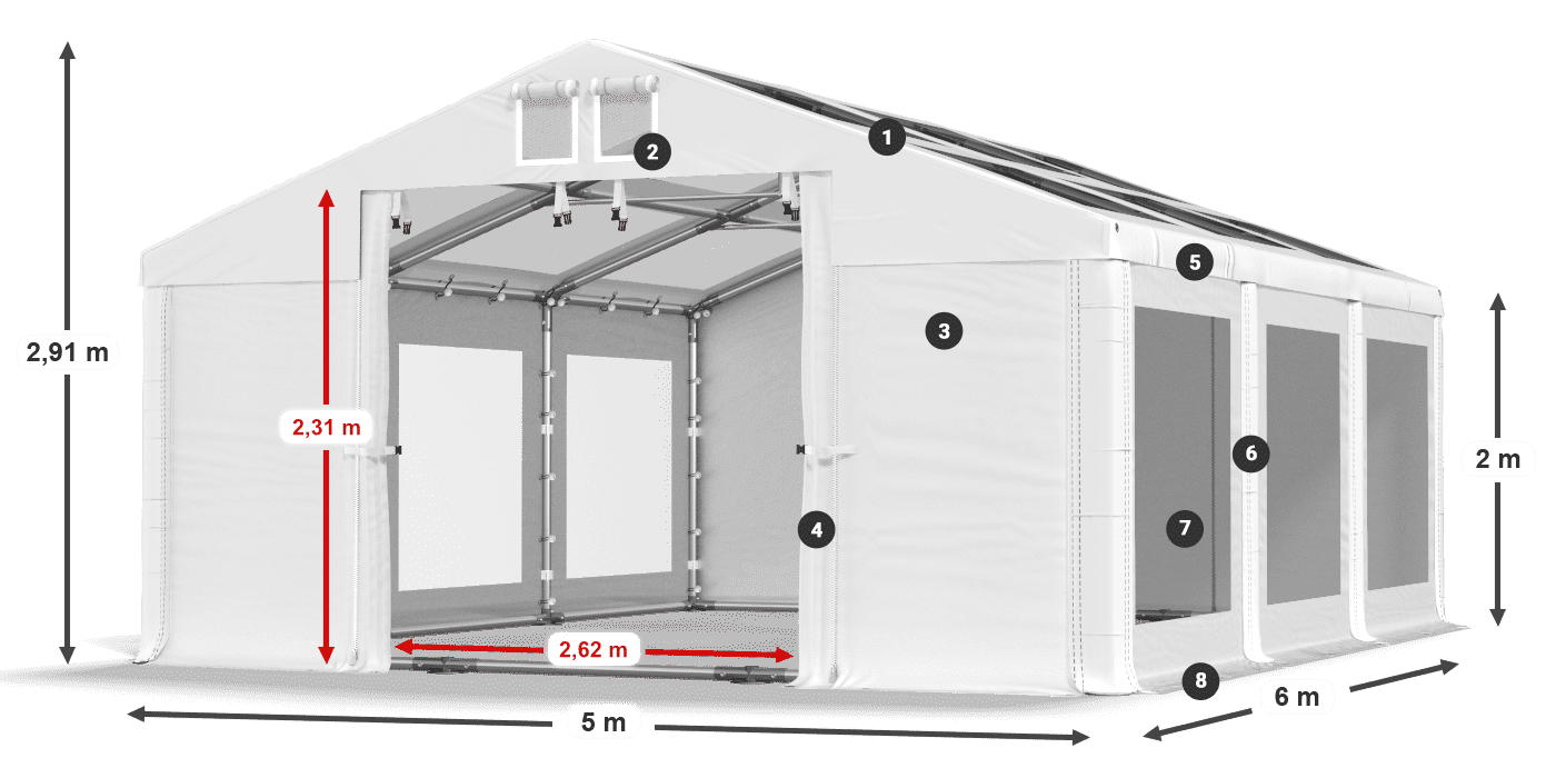 IMST 580 PVC legenda 2m