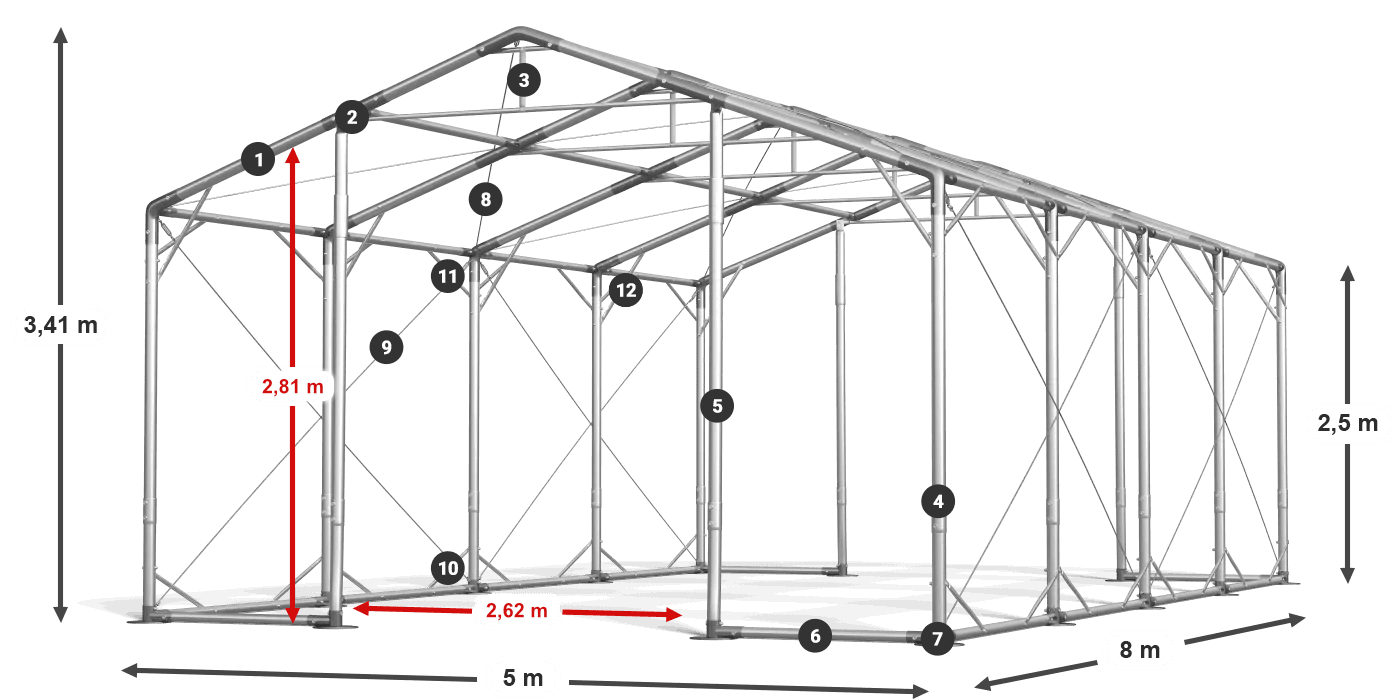 POLAR legenda 2,5m-4m