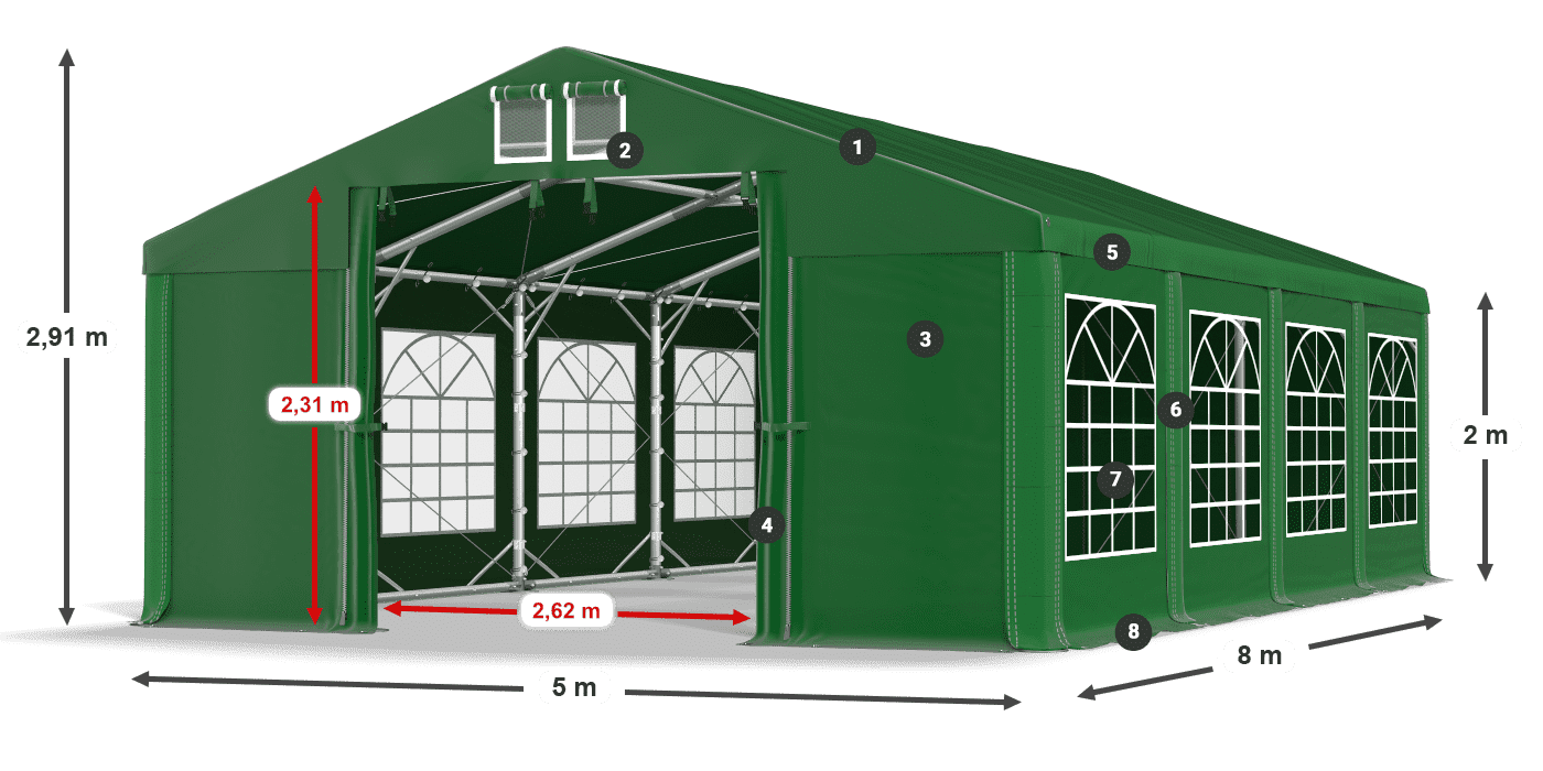 ISD 560 PVC legenda 2m