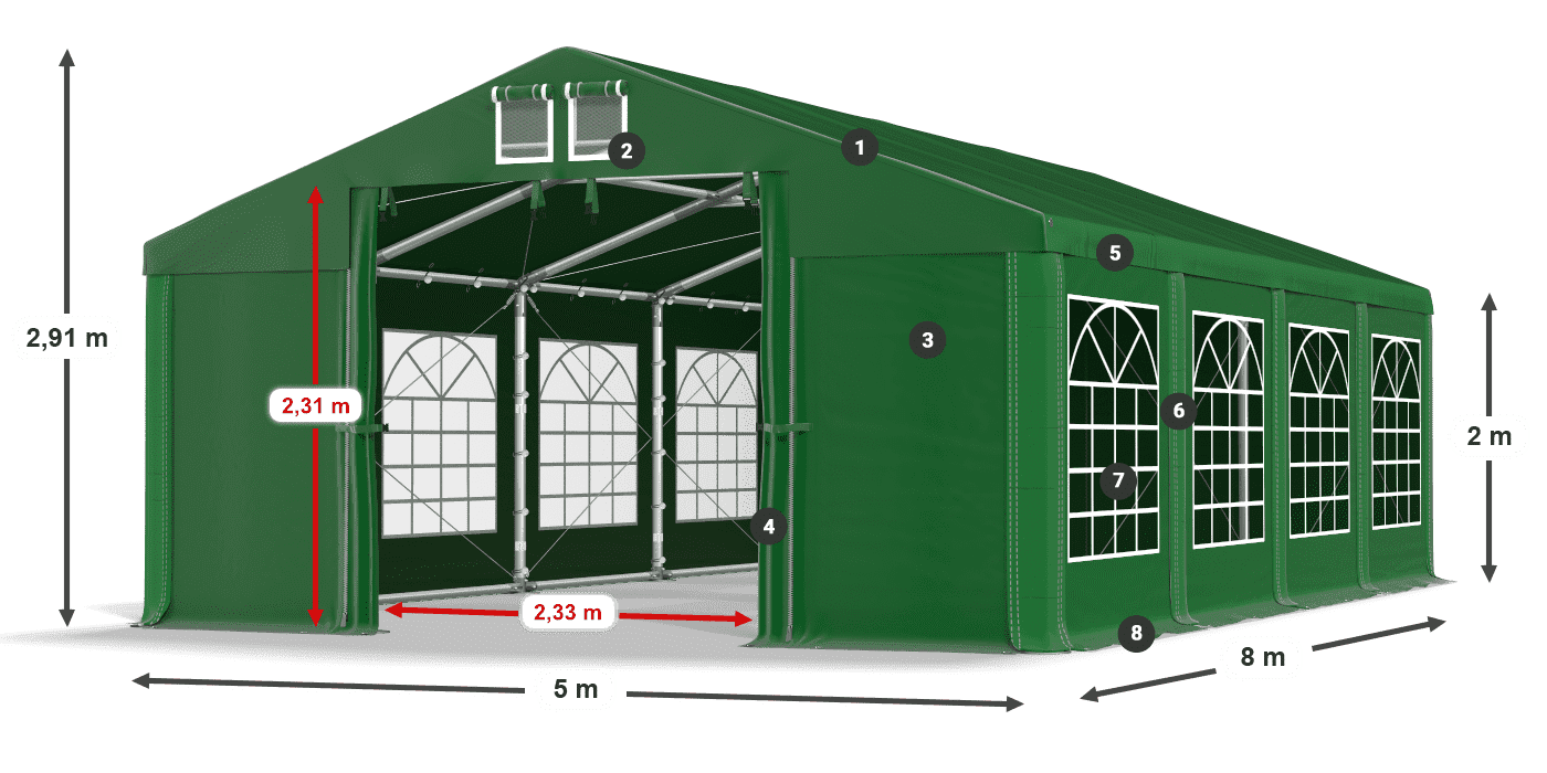 ISD 560 PVC legenda 2m