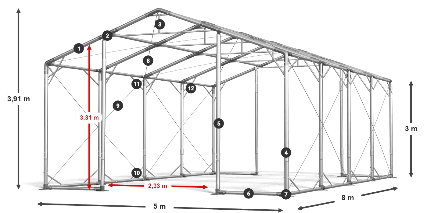 POLAR legenda 2,5m-4m