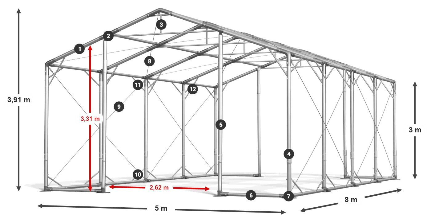 POLAR legenda 2,5m-4m