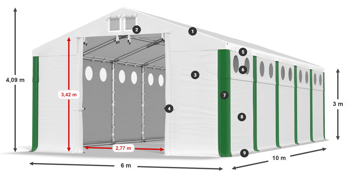 MFRO 620 PVC legenda 3m