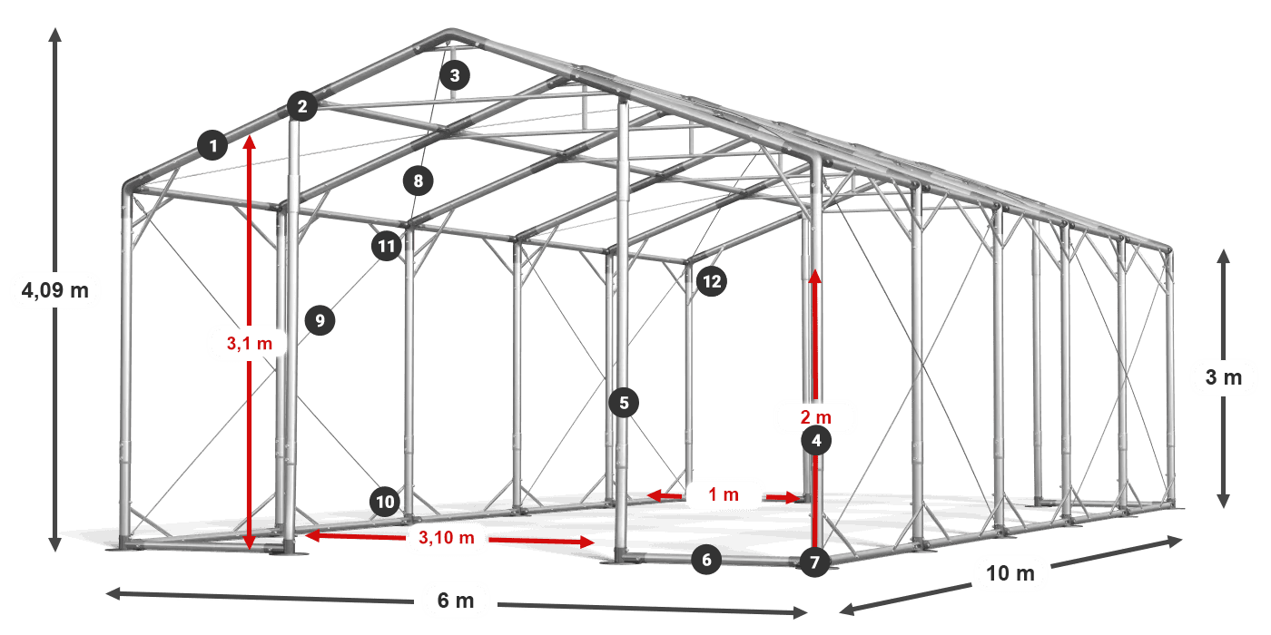 POLAR legenda 2,5m-4m