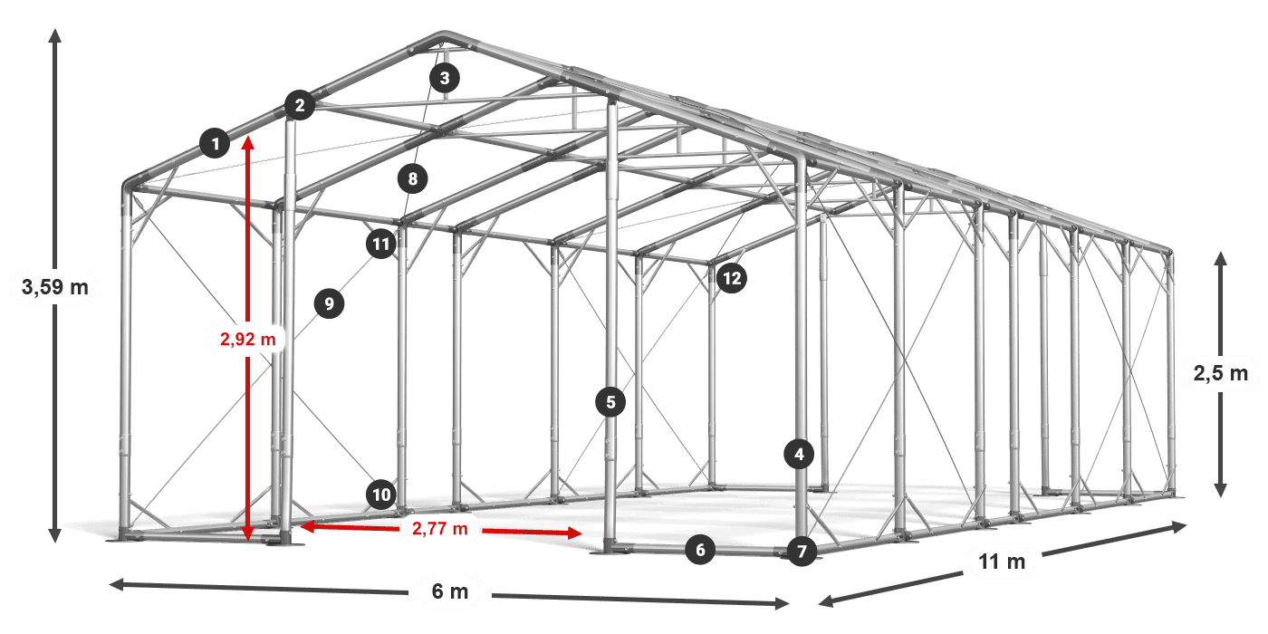 POLAR legenda 2,5m-4m