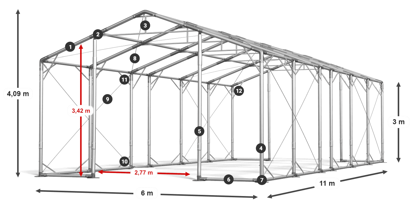 POLAR legenda 2,5m-4m