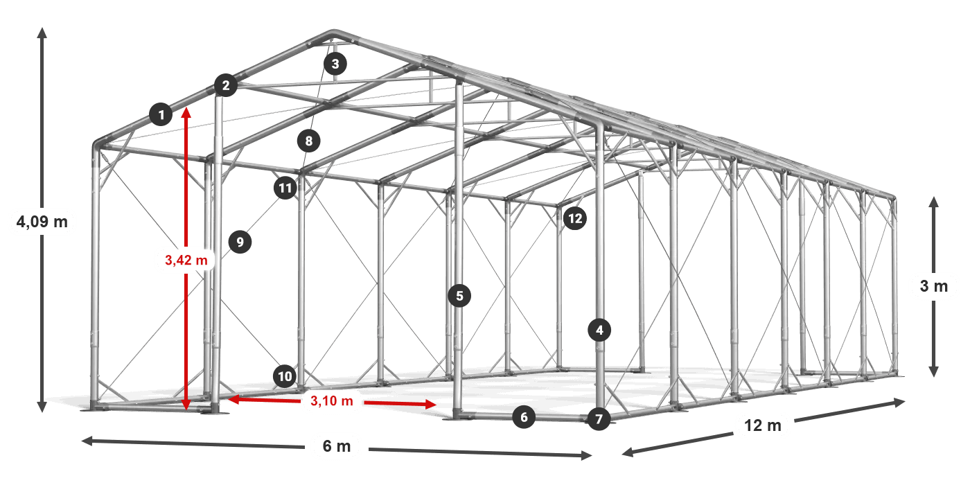 POLAR legenda 2,5m-4m