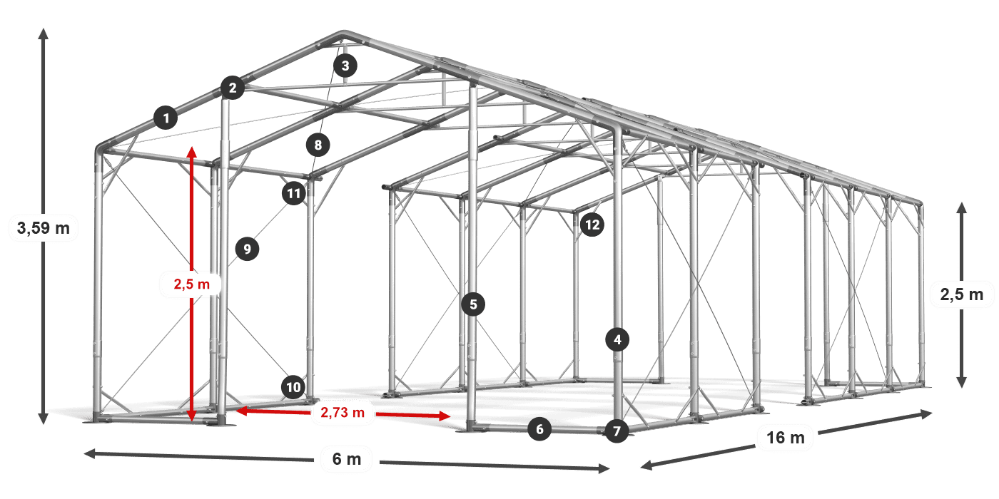 POLAR legenda 2,5m-4m