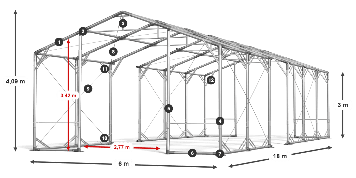 POLAR PLUS legenda 2,5m-4m