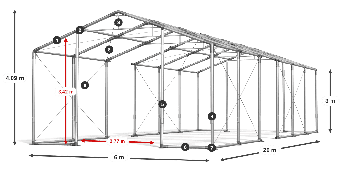 WINTER PLUS legenda 2,5m-4m