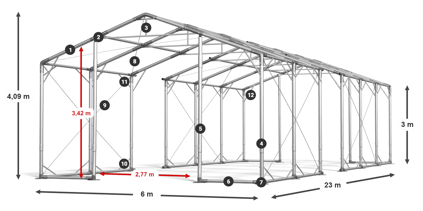 POLAR legenda 2,5m-4m